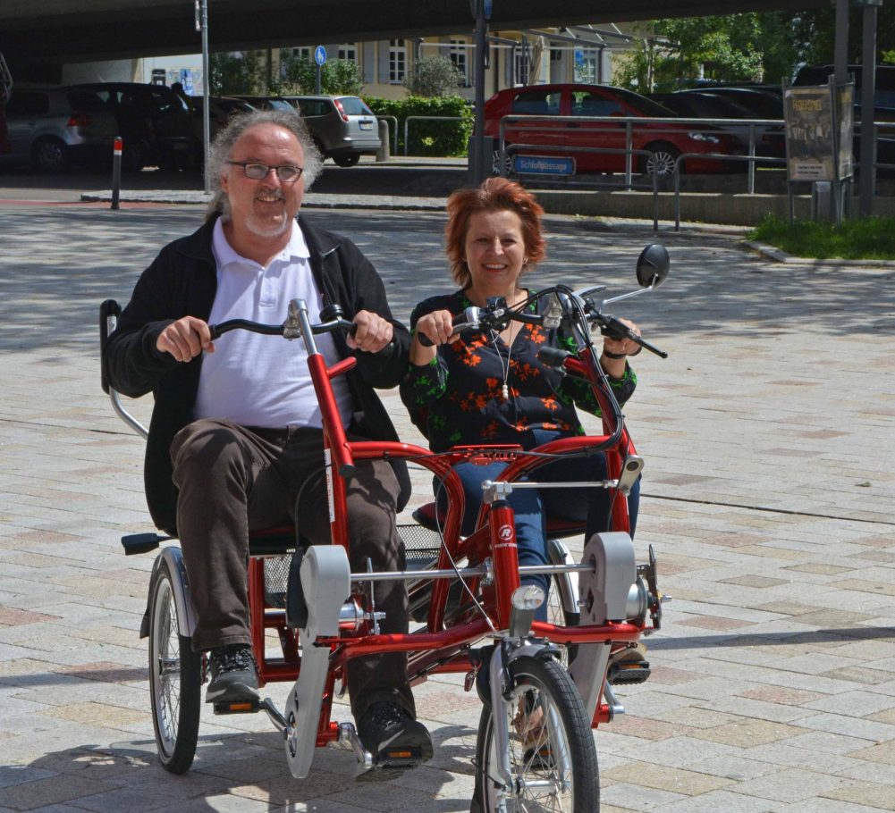 Die Vertreter der Silcherschule, Ingrid Held und Thomas Golder
